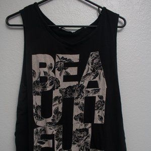 Black Muscle Tank Top